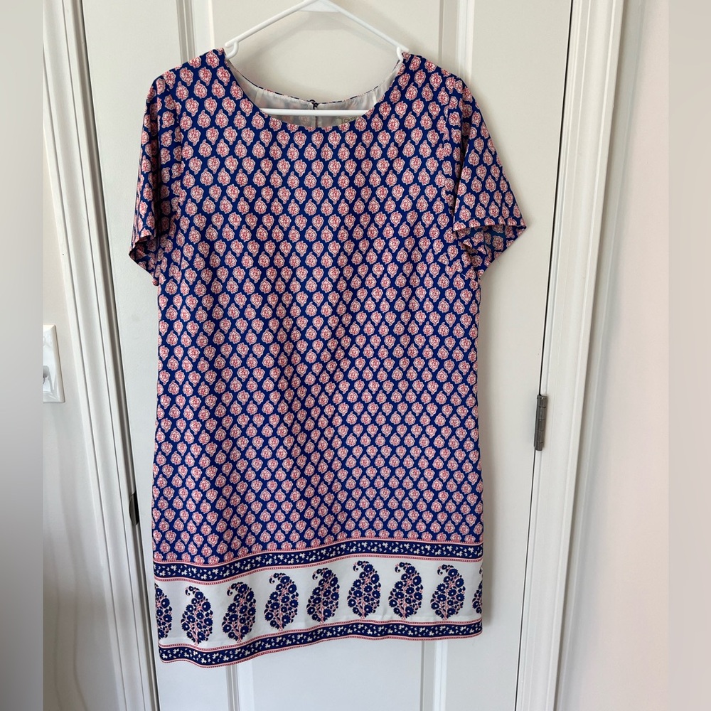 J. Crew Paisley Dress